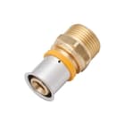 VSH - UltraPress K7020 Fitting met 2 aansluitingen Up Kopp Prxbt 20Xg3/4 Ms