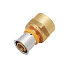 VSH - UltraPress K7022 Fitting met 2 aansluitingen Up Kopp Prxbn 16Xg1/2 Ms