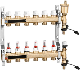 Caleffi - Verdeler voor hydronische circuits verdlhydr 6646o1