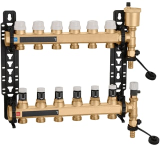 Caleffi - Verdeler voor hydronische circuits verdlhydr 6626l6