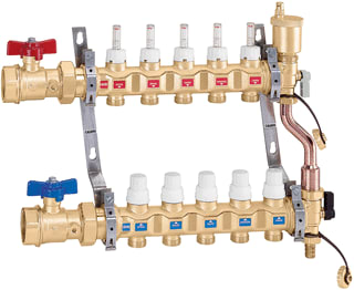 Caleffi - Verdeler voor hydronische circuits verdlhydr 6686g5s1