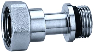 Caleffi - Fitting met 2 aansluitingen 381402