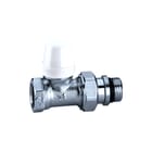 Caleffi - Radiatorvoetventiel Voetvent Recht 1/2"