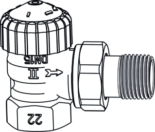 Heimeier - Calypso V-exact Radiatorafsluiter Th.Afsl V-Exkt Vha Dn15