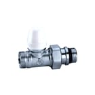 Caleffi - Radiatorvoetventiel Voetvent Recht 1/2"Xm23