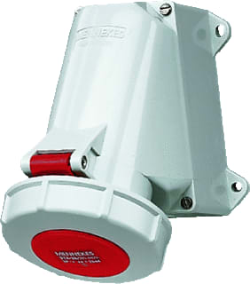 Mennekes - CEE-wandcontactdoos Wcd Cee 4P 32A 400V Vn