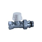 Caleffi - Radiatorafsluiter radvent staalbuis re 1/2"