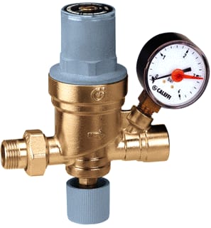 Caleffi - CV navulinstallatie Vulcomb 1/2" + Manometer