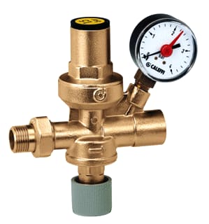 Caleffi - CV navulinstallatie Vulcomb 1/2" + Manometer