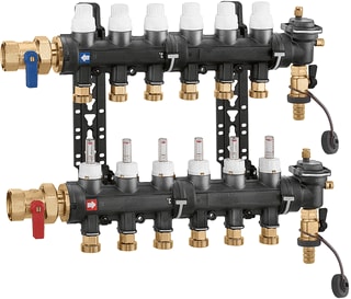Caleffi - Verdeler voor hydronische circuits verdlhydr 6716d1
