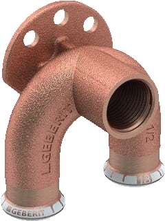 Geberit - Mapress Brons Muurplaat mapr brons muurplt 18-18-rp1/2