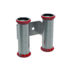 Geberit - Mapress C-staal Fitting met 4 aansluitingen Mapr C-Stl 2 Sok M Beugel 15Mm