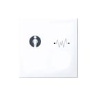 ABB Busch-Jaeger - Balance Centraalplaat zusteroproepsysteem centr plaat 1724-0-4353