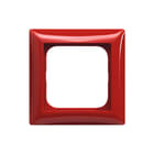 ABB Busch-Jaeger - Balance Afdekraam schakelmateriaal Afdkrm 1V Si Rood