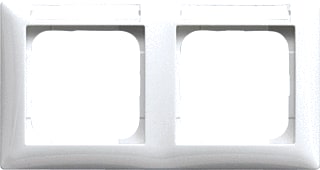 ABB Busch-Jaeger - Balance Afdekraam schakelmateriaal Tkstafdkrm 2V Hor Si B Alwt