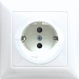 ABB Busch-Jaeger - Balance Wandcontactdoos (WCD schakelmat.) Wcd Ra Obj 20Euab-914 Bsi