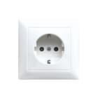 ABB Busch-Jaeger - Balance Wandcontactdoos (WCD schakelmat.) Wcd Ra 1V Kv 20Eujb-914 Bsi