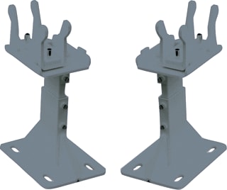 Stelrad - Toebehoren Radiatorstandconsole voet afgewerkt t21 zw se2
