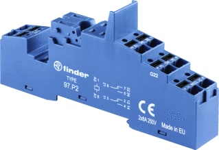 Finder - 97 Relaisvoet Relvoet 97.P2 46,52 8Pins