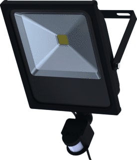 Bailey - Downlight/spot/schijnwerper led flood zw 50w ww sens