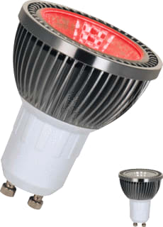 Bailey - BaiColour LED-lamp led gu10 100-240v 5w rood