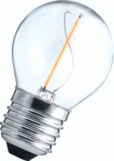 Bailey - LED-lamp Led Fil Kogel E27 230V 1W