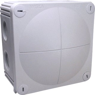 Wiska - COMBI Opbouwdoos wand/plafond Kabeldoos 108/Leeg