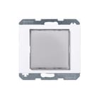 Hager Berker - K.1 Lichtsignaaleenheid  ledmod rd/gr, k.1 pwit