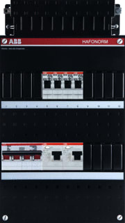 ABB - Hafonorm HAD Groepenkast, geassembleerd Inst. Kast Had3232-22+H44