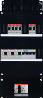 ABB - Hafonorm HAD Groepenkast, geassembleerd Kast Had323232-222+Hs404D
