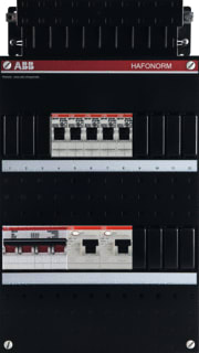 ABB - Hafonorm HAD Groepenkast, geassembleerd Inst. Kast Had3332-22+H44