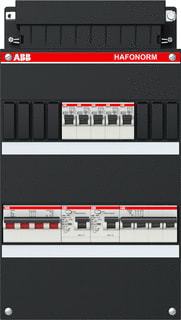 ABB - Hafonorm HAD Groepenkast, geassembleerd Inst. Kast Had3332-22+H44D