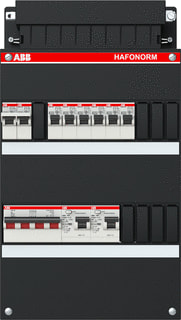 ABB - Hafonorm HAD Groepenkast, geassembleerd Inst. Kast Had3333-22F+H44