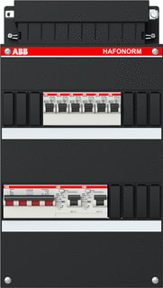 ABB - Hafonorm HAD Groepenkast, geassembleerd Inst. Kast Had3333-22+H44