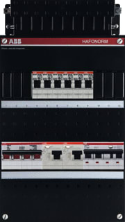 ABB - Hafonorm HAD Groepenkast, geassembleerd Inst. Kast Had3333-22+H44C