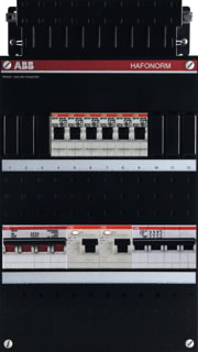 ABB - Hafonorm HAD Groepenkast, geassembleerd Inst. Kast Had3333-22+H44D