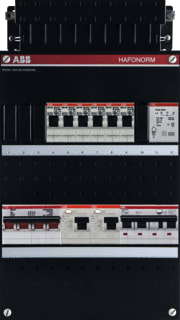 ABB - Hafonorm HAD Groepenkast, geassembleerd Kast Had3333-22T+H44C