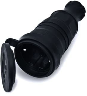 Kalthoff - Koppelcontactstop (geaard) Koppcst Ra 16A Elastom Zw