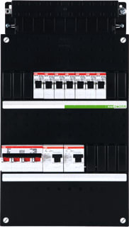 ABB - Hafonorm HAD Groepenkast, geassembleerd Inst. Kast Had3433-22+H44