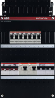 ABB - Hafonorm HAD Groepenkast, geassembleerd Inst. Kast Had3433-22+H44D