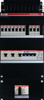 ABB - Hafonorm HAD Groepenkast, geassembleerd Kast Had343333-222+Hs404Dt