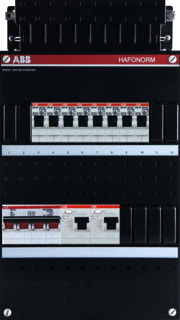 ABB - Hafonorm HAD Groepenkast, geassembleerd Inst. Kast Had3434-22+H44