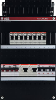ABB - Hafonorm HAD Groepenkast, geassembleerd Inst. Kast Had3434-22+H44C