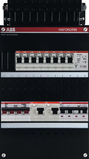 ABB - Hafonorm HAD Groepenkast, geassembleerd Kast Had3434-22T+H44C