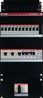 ABB - Hafonorm HAD Groepenkast, geassembleerd Kast Had343433-222+Hs404Ct