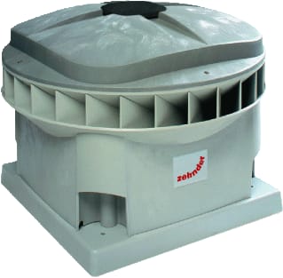 Zehnder - VDX 210 Dakventilator 210 0-10v+ws 230v