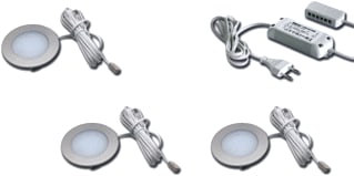 Hera - Downlight/spot/schijnwerper 3 Fr 55-Led 3W Ww Rvs +