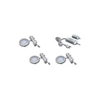 Hera - Downlight/spot/schijnwerper 3 Fr 55-Led 3W Ww Rvs +