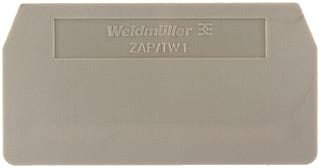 Weidmüller - Eindplaat rijgklem 1135040000