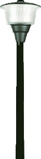 Disano - 1278 Lichtmast zonder armatuur Zw Polyest 4100 500Mm
